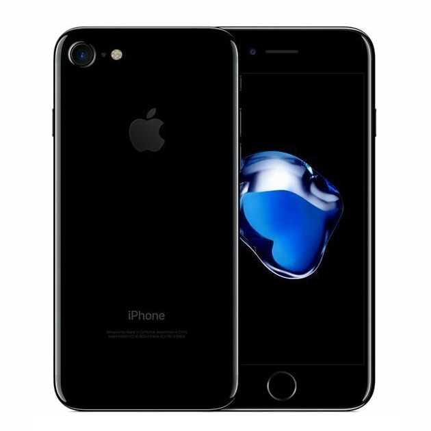 Apple IPhone 7 Jet Black 32GB Unlocked Sim-Free Retina Mobile Phone Refurbished 12 Months Warranty