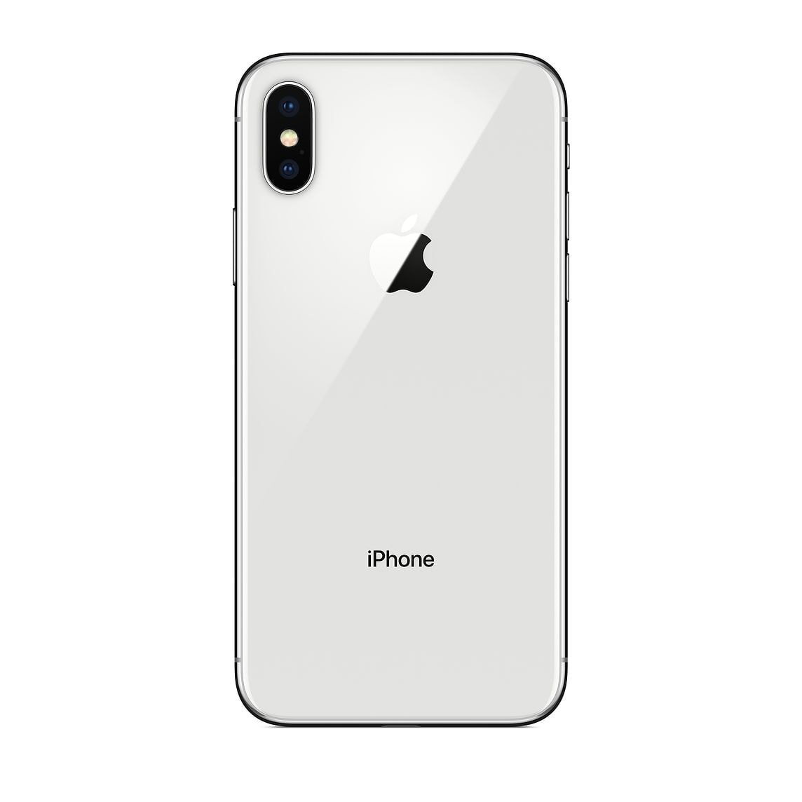 iphone x silver back