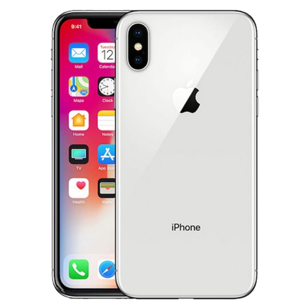 iphone x silver front main