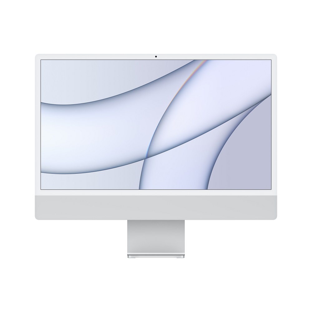 New Boxed 2021 IMac 24" 4.5K True Tone Retina Apple Slim M1 512GB SSD 8GB RAM Powerful Mac OS Ventura Silver (Open Box)