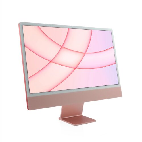 New Boxed IMac 24″ (2021) 4.5K True Tone Retina Apple M1 256GB SSD 8GB RAM Mac OS Ventura Pink (Open Box)