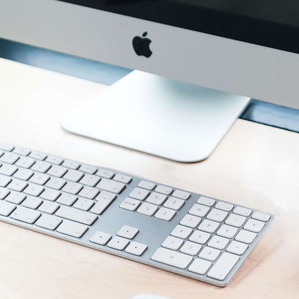 how to shut down imac without mouse