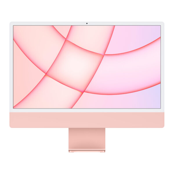 imac 24 pink 2021 front
