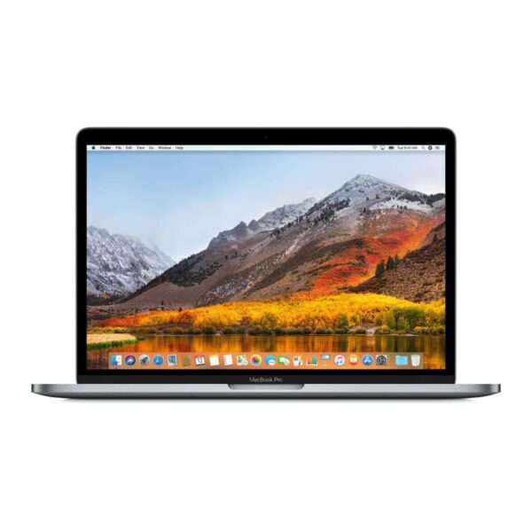 Apple MacBook Pro Retina 13.3 2018 Touch Bar space grey front view