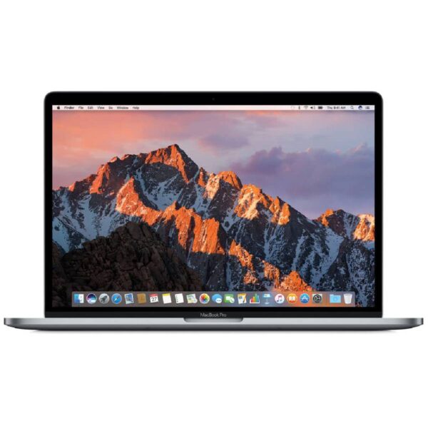 Apple MacBook Pro Retina 15.4 2017 space grey front view
