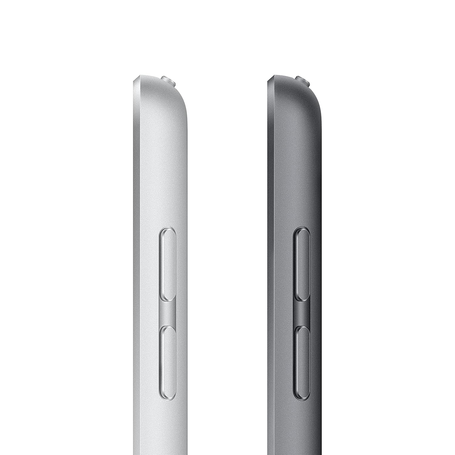 Apple iPad (9th Generation) silver buttons