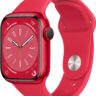 Apple Watch Series 8 GPS 41mm Product Red Aluminium with Product Red Sport Band