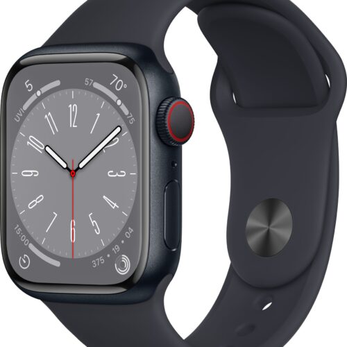 Apple Watch Series 8 GPS + Cellular 41mm Midnight Aluminium with Midnight Sport Band