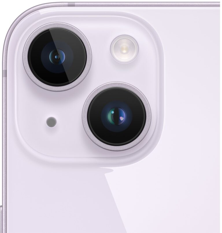 iPhone 14 128GB Purple (Physical SIM + eSIM), third product view