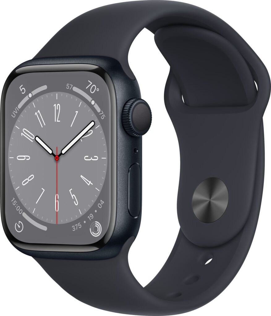 Apple Watch Series 8 GPS 41mm Midnight Aluminium with Midnight Sport Band