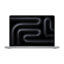 Silver MacBook Pro 14 inch with M3 chip, 2023