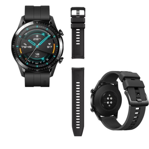 Huawei Watch GT2 GPS 46mm Aluminum Graphite Black Band