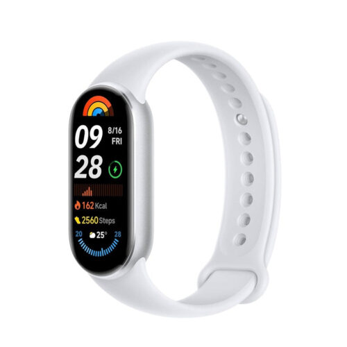 Xiaomi Mi smart watch 9 silver Aluminum white Band