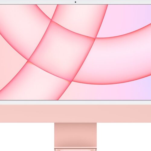 iMac 24″ 2021 Apple M1 3.2GHz 8 cores CPU 8 cores GPU 8GB 256GB SSD Pink