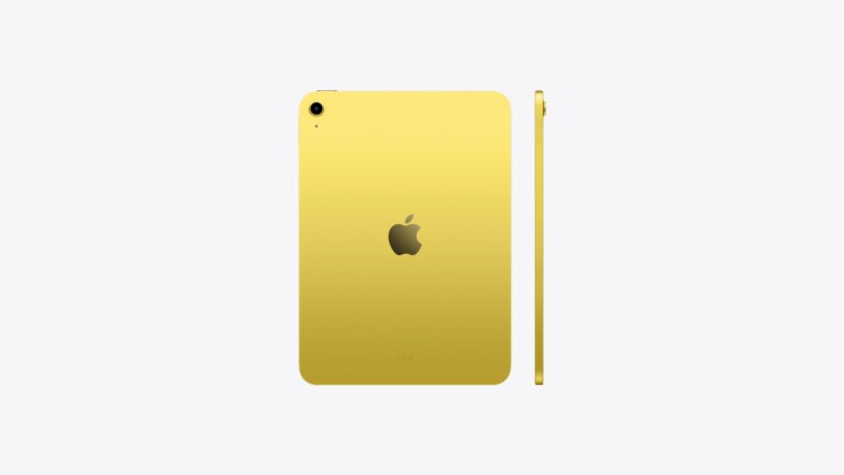 Apple 2022 iPad 10.9" 10th Gen Wi-Fi + Cellular 256 GB Yellow, third product view