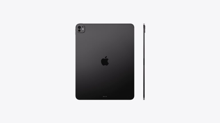 Apple iPad Pro 13 inch M4 2024 1TB Space Black with Nano Texture Glass Wi-Fi, third product view