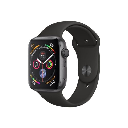Apple Watch Series 4 (GPS) 44mm Aluminum Space Grey Black Sport band