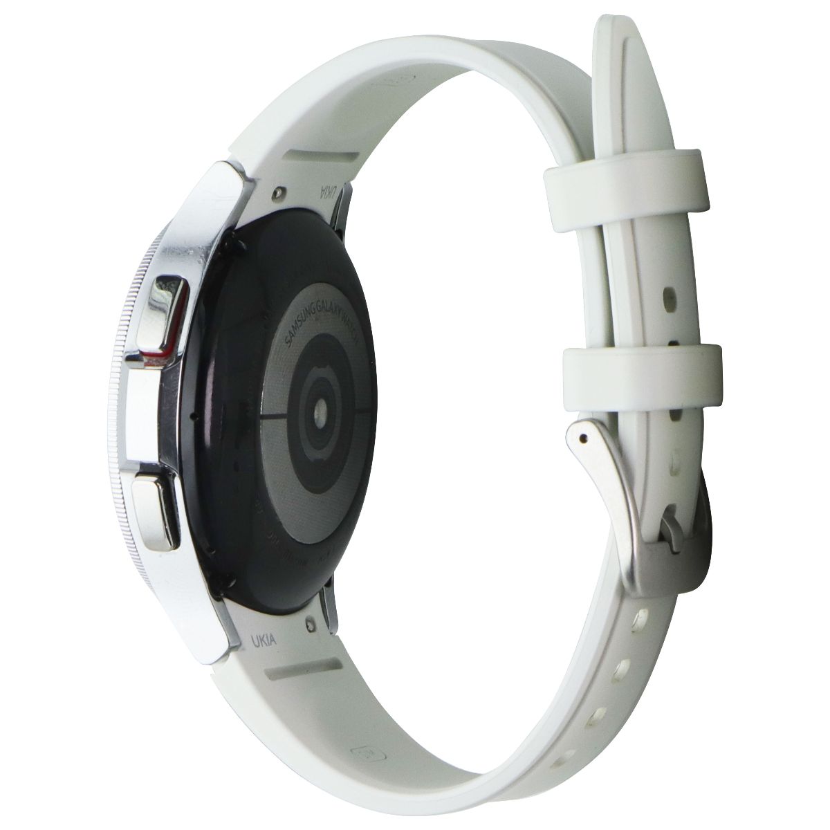 Samsung Galaxy Watch GPS Cellular 46mm Aluminum Silver White Band - Image 4