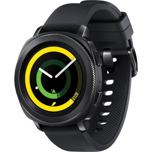 Samsung Gear sport watch Aluminum Black With Black Sport band Wi-Fi