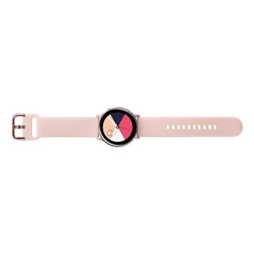 Samsung Galaxy Active 40mm Smartwatch gold Aluminum pink Band