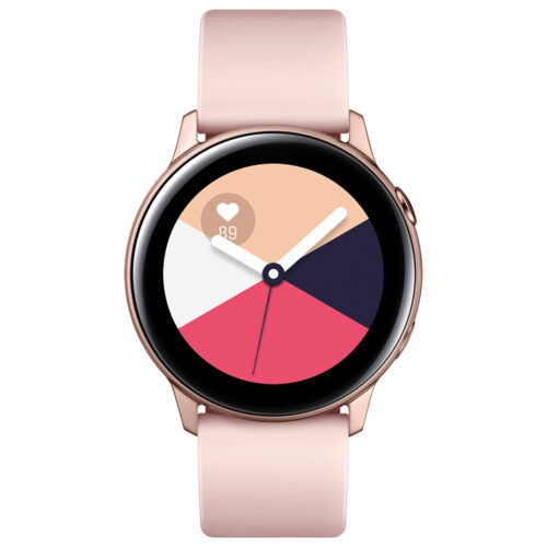 Samsung Galaxy Active  40mm Smartwatch gold Aluminum pink Band