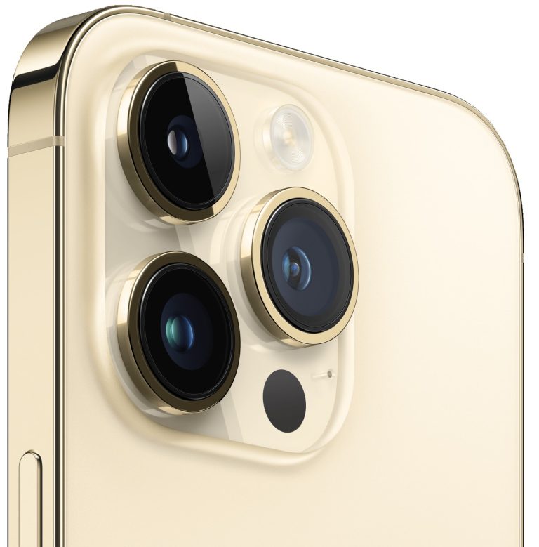 iPhone 14 Pro 128GB Gold (Dual physical SIM + eSIM), third product view