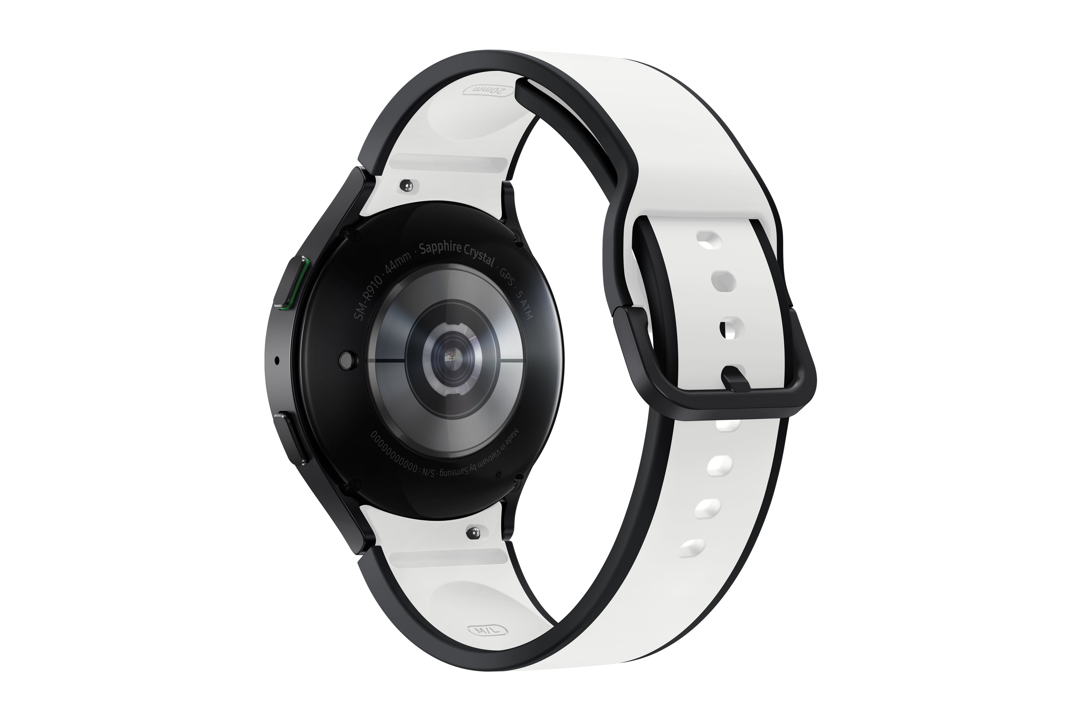 Samsung Galaxy Watch 5 GPS 44mm Golf Edition Aluminum Graphite with Golf edition White and Black Sport Band - Image 3