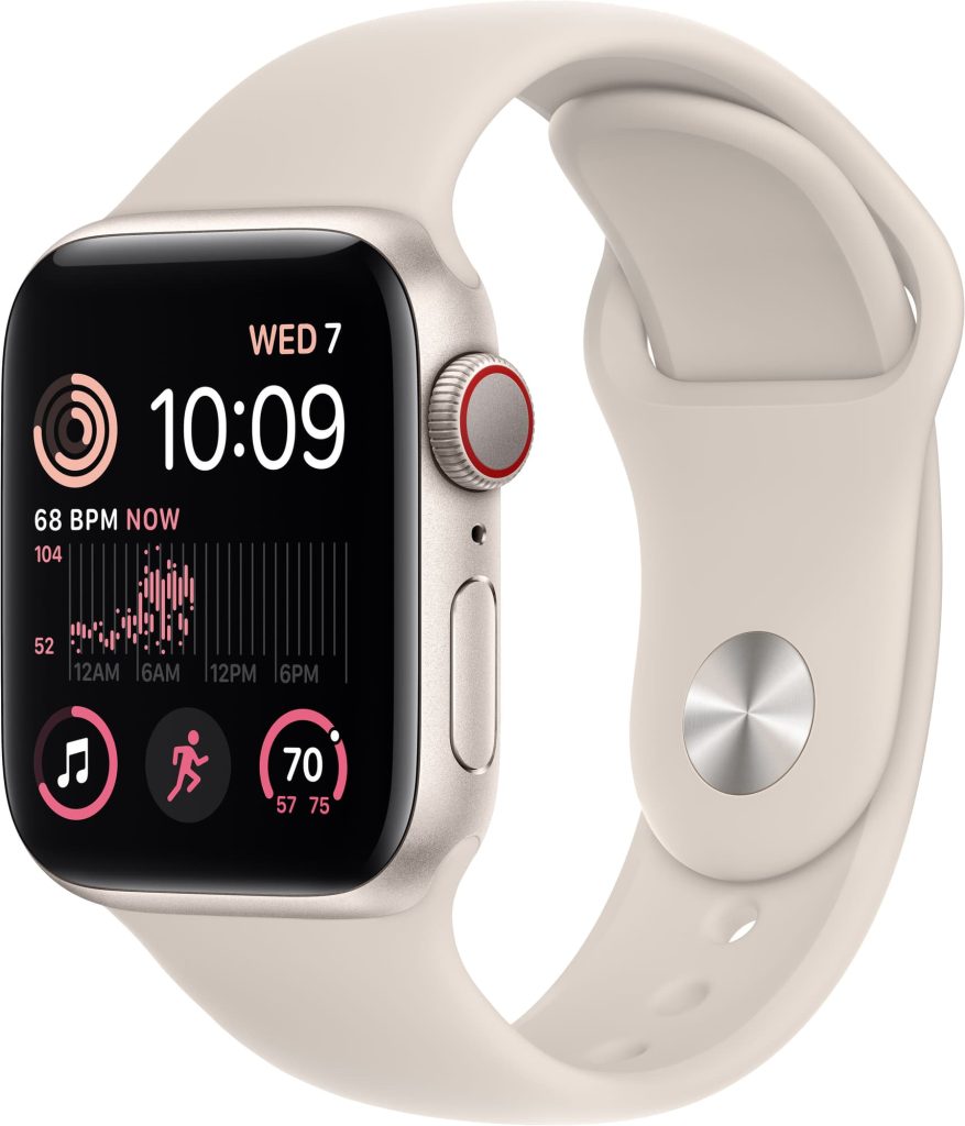Apple Watch Series SE2 (GPS+Cellular) 40mm Aluminum Starlight Starlight Sport band