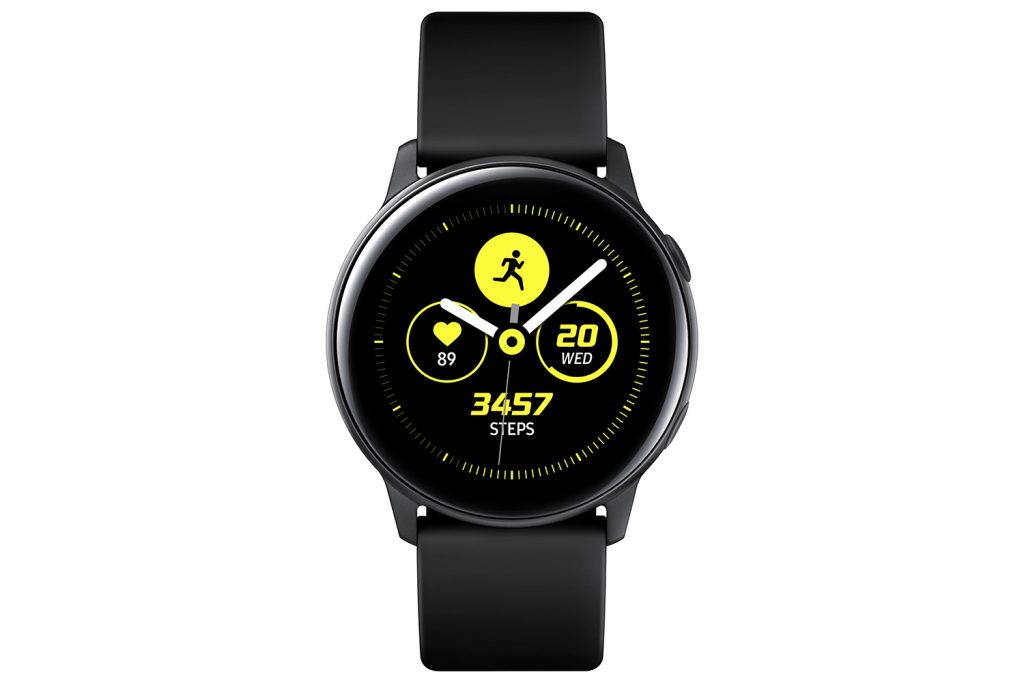 Samsung Galaxy Active  40mm Smartwatch Black Aluminum Black Band