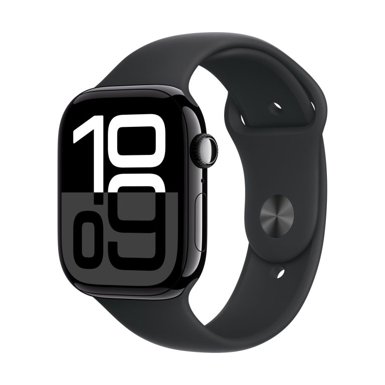 Apple Watch Series 10 (GPS) 46mm Aluminum Jet Black With Black Band
