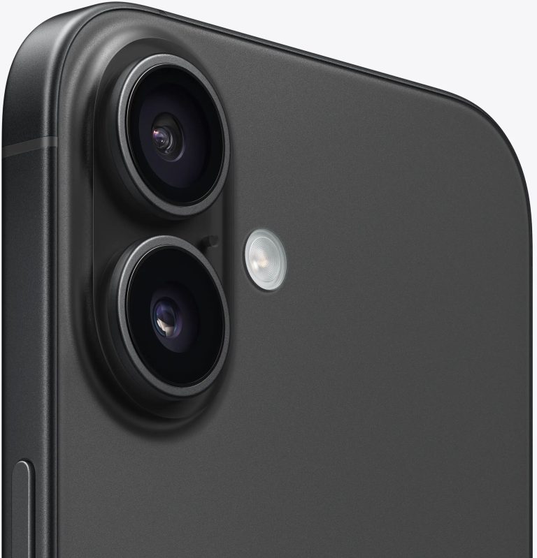 iPhone 16 128GB Black (Physical SIM + eSIM), third product view