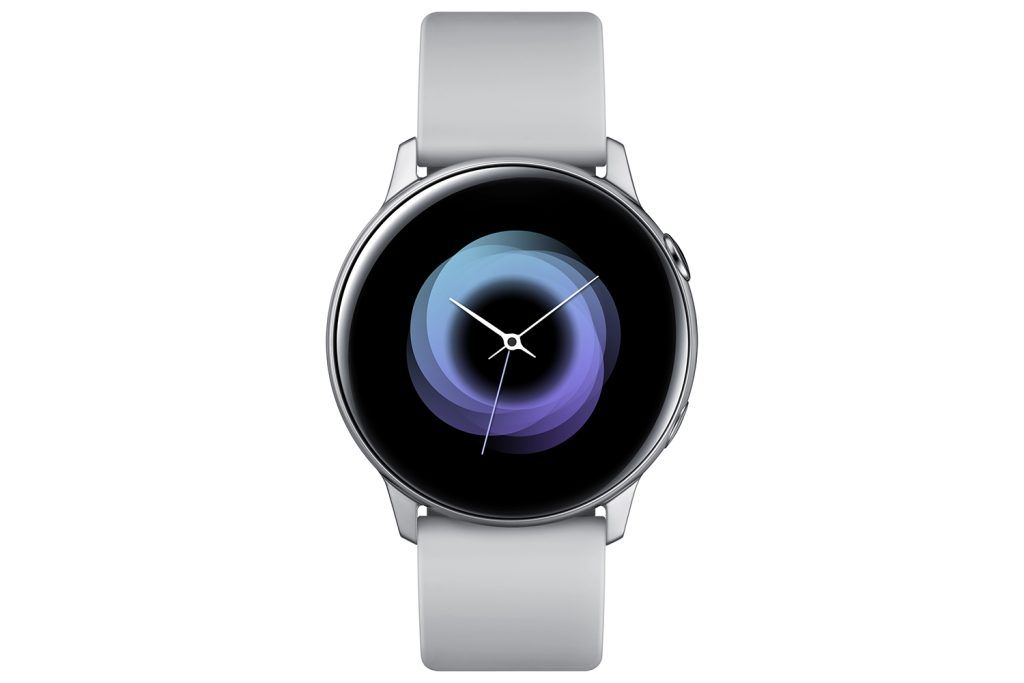 Samsung Galaxy Active 40mm Smartwatch silver Aluminum silver Band