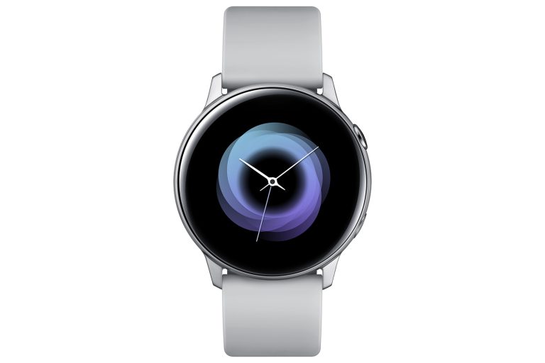 Samsung Galaxy Active  40mm Smartwatch silver Aluminum silver Band
