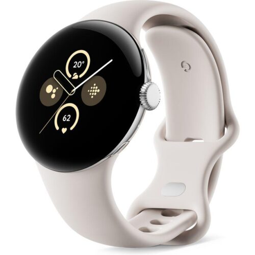 Google Pixel Watch 2 41mm Aluminum Silver Pl Band GPS