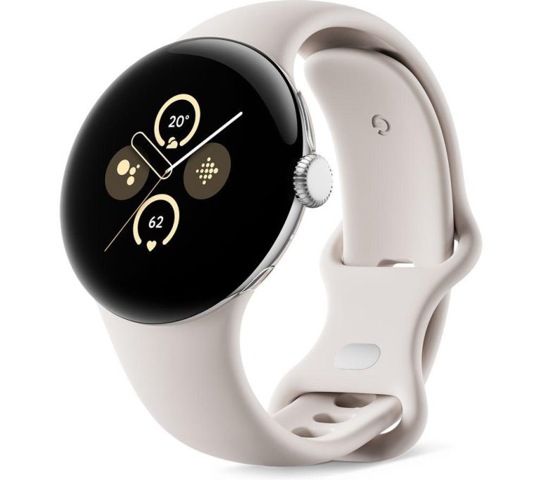 Google Pixel Watch 2 41mm Aluminum Silver Pl Band GPS