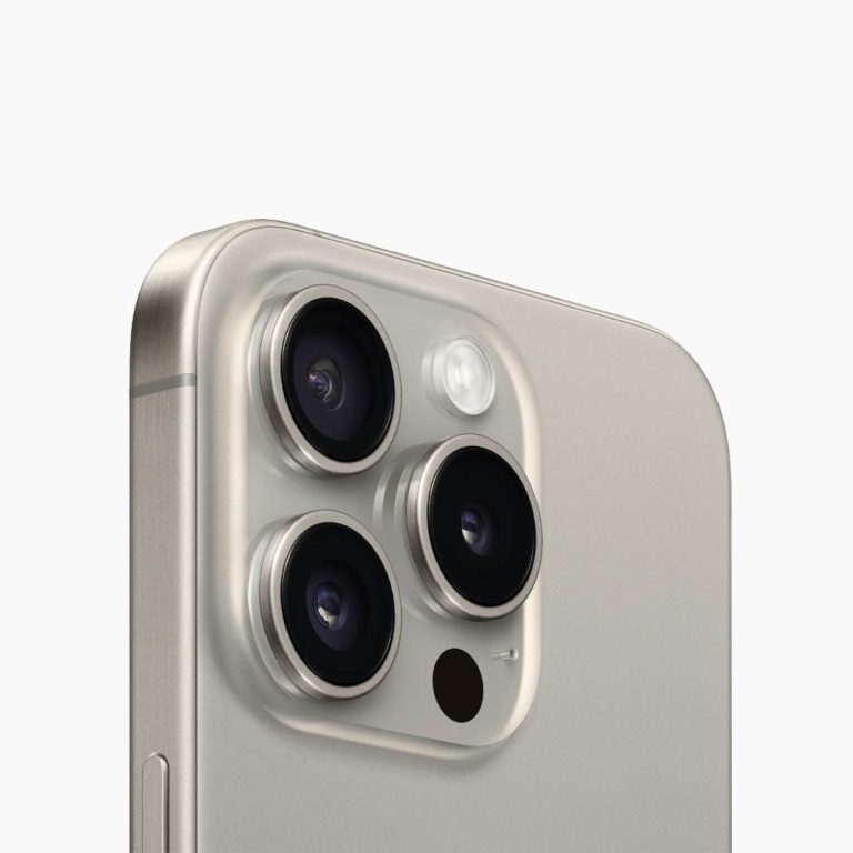 iPhone 15 Pro 128GB Natural Titanium (Dual eSIM), third product view