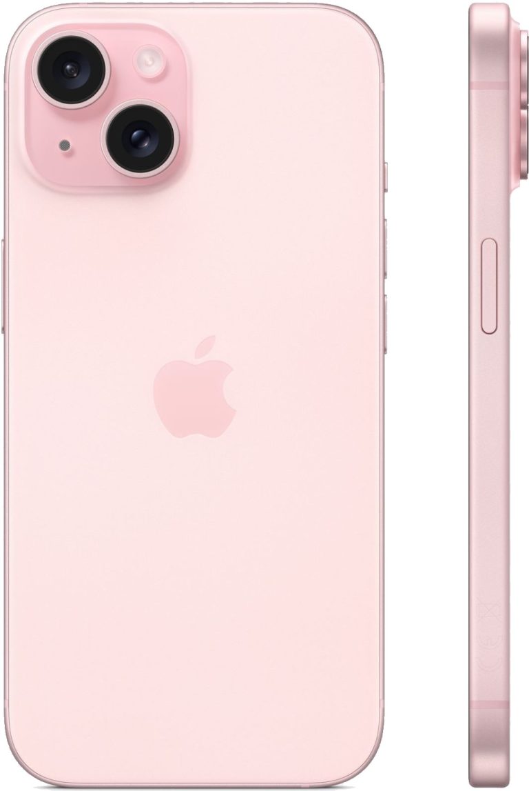 iPhone 15 512GB Pink (Dual physical SIM + eSIM), second product view