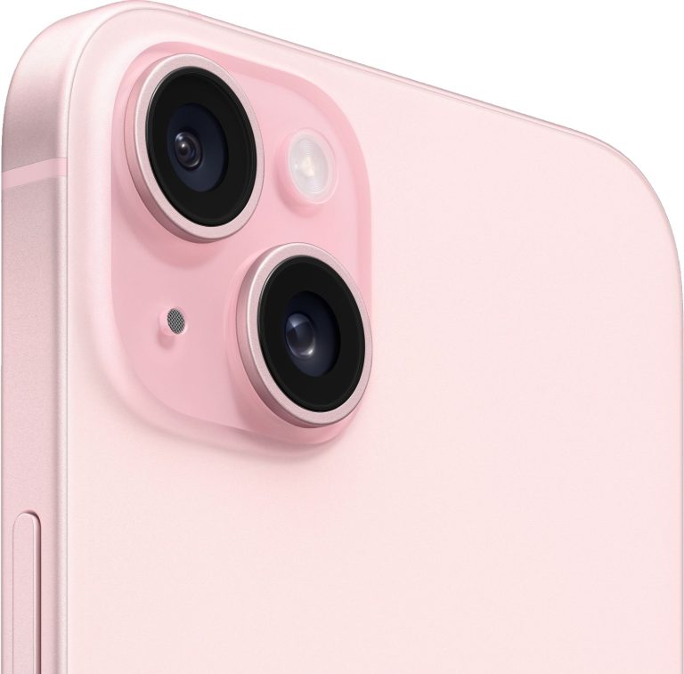 iPhone 15 Plus 128GB Pink (Dual physical SIM + eSIM), third product view