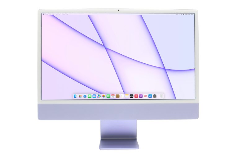 iMac 24" 2021 Apple M1 3.2GHz 8 cores CPU 8 cores GPU 8GB 512GB SSD Purple