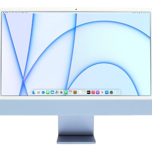 iMac 24″ 2021 Apple M1 3.2GHz 8 cores CPU 8 cores GPU 8GB 256GB SSD Blue