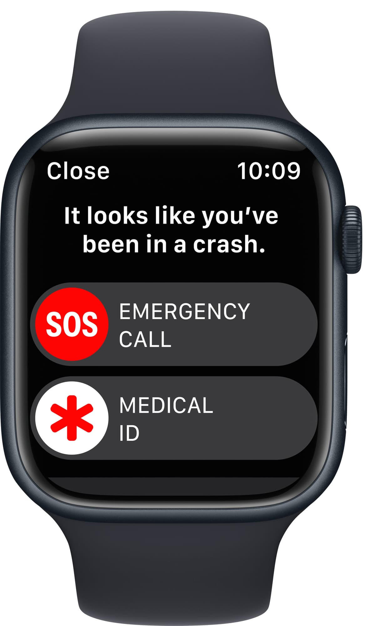Apple Watch Series 8 (GPS+Cellular) 45mm Aluminum Midnight Midnight Sport band - Image 4