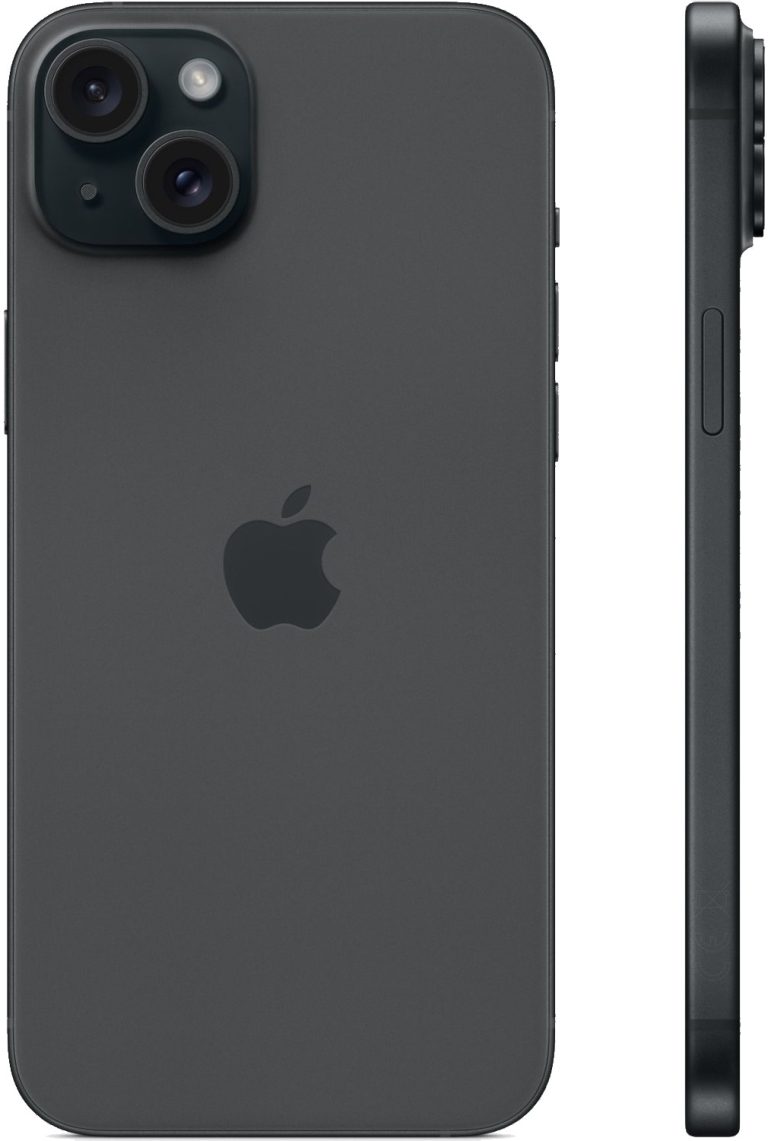 iPhone 15 Plus 128GB Black (Dual physical SIM + eSIM), second product view