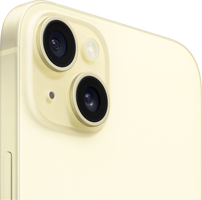 iPhone 15 Plus 128GB Yellow (Dual physical SIM + eSIM), third product view