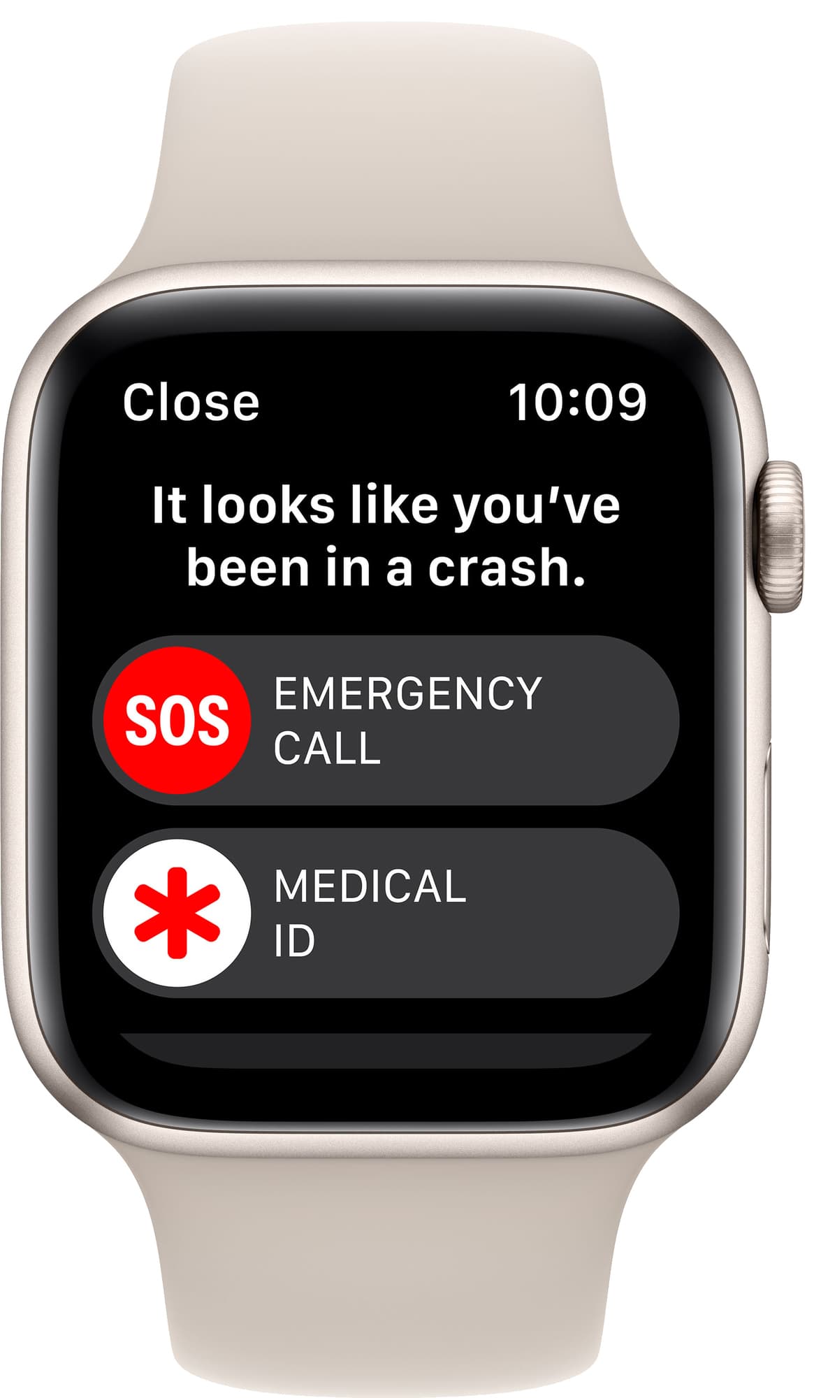 Apple Watch Series SE2 (GPS+Cellular) 44mm Aluminum Starlight Starlight Sport band - Image 4
