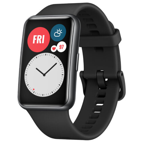 Huawei Fit Watch Black Aluminum Black Band