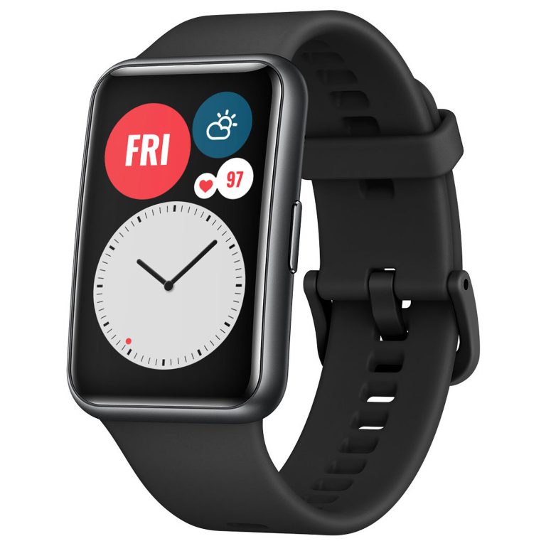 Huawei Fit Watch Black Aluminum Black Band