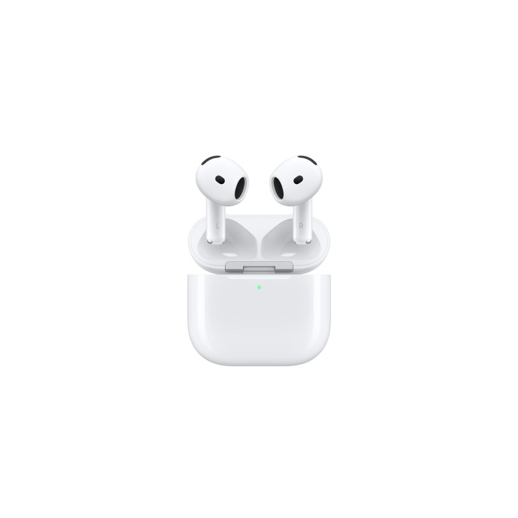 Apple Airpods 4 White with USB-C Charging Case Wireless Earbuds with Active Noise Cancellation