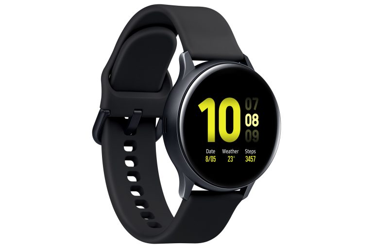 Samsung Galaxy Active 40mm Smartwatch Blue Aluminum Blue Band, second product view