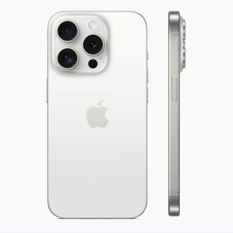 iPhone 15 Pro 128GB White Titanium (Dual physical SIM + eSIM), second product view