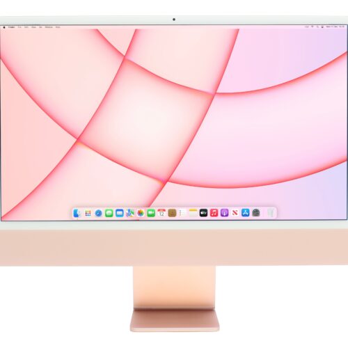 iMac 24″ 2021 Apple M1 3.2GHz 8 cores CPU 8 cores GPU 8GB 256GB SSD Pink
